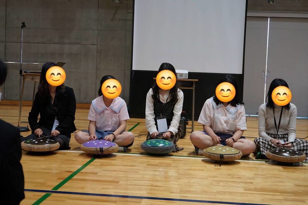 日本藝術暨服務學習，空靈鼓高校交流